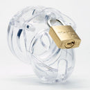 CBX Male Chastity Mini Mw 1.25 inches Chasity Cage Kit Clear from CBX Male Chastity at $149.99