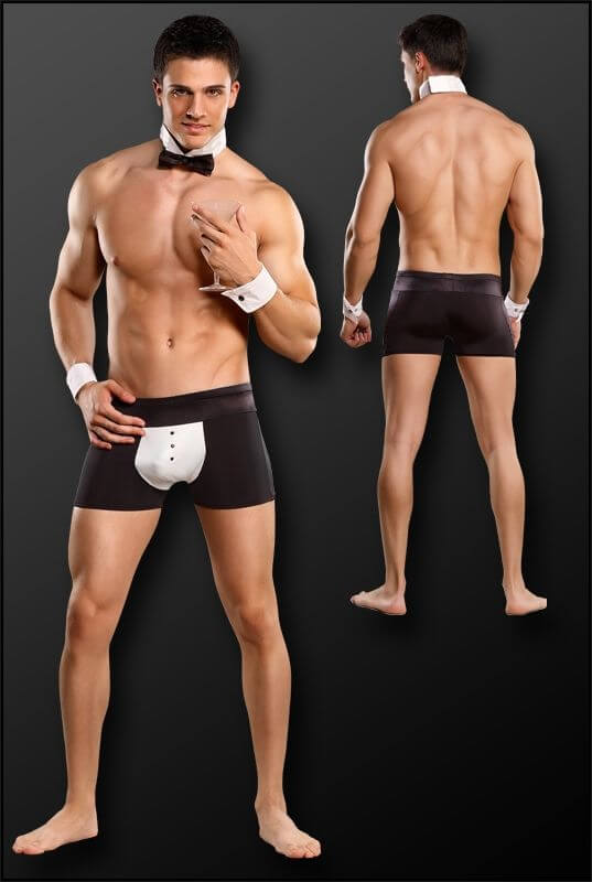 Male Power Lingerie Male Power Butt-ler Costume Large to Extra Large at $24.99
