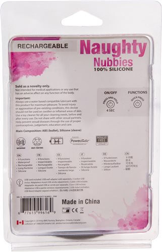 BMS Enterprises NAUGHTY NUBBIES PINK 677613996169 at $20.99