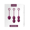 SVAKOM SVAKOM Nova Silicone Kegel Exercise Ben Wa Ball Set Violet at $39.99