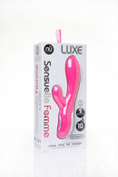 Nu Sensuelle NU Sensuelle Femme Luxe Rolling Ball Rechargeable Rabbit Vibrator Pink * at $72.99