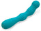 Sensuelle Nubii Siren G-Spot Vibrator in blue with an undulating silhouette and turbo boost feature.