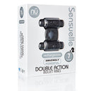 Nu Sensuelle Sensuelle Double Action Black 7 function vibrating couples ring at $51.99