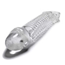 Oxballs Muscle Smooth Cock Sheath made from soft TPR for an intense and satisfying experience, providing a deep sucking sensation.