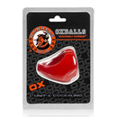 Oxballs Unit-X Cock Sling in package - sleek red and black design for ultimate pleasure and performance.
