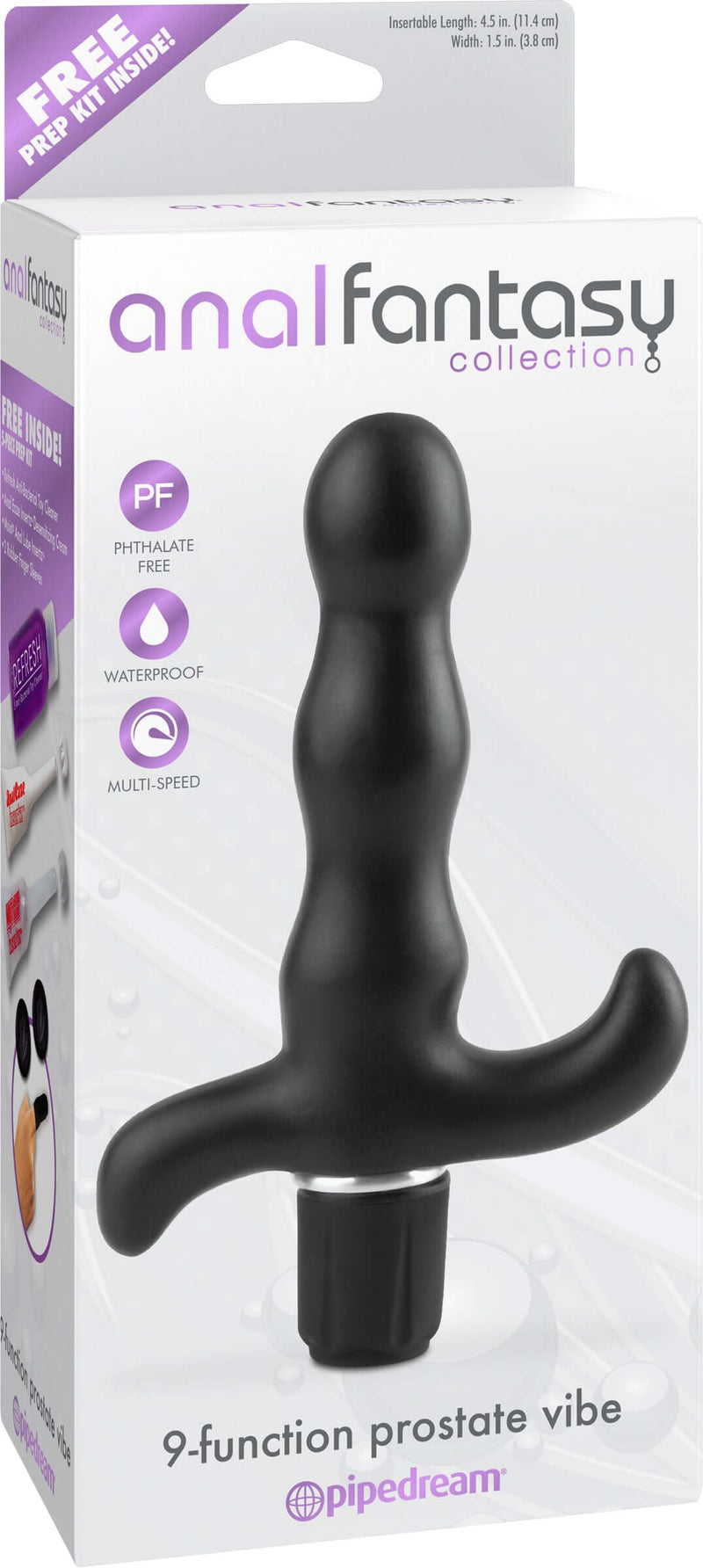Pipedream Products ANAL FANTASY PROSTATE VIBE 9 FUNCTION at $32.99