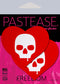 Pastease Brand Sullen Skull Red Hearts