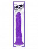 Pipedream Products Neon Silicone Wall Banger Vibrating Dildo Purple at $21.99