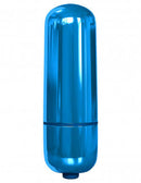 Classix Back To Basics Pocket Bullet Vibrator Blue - powerful, travel-ready, waterproof vibrator for versatile sensation play.