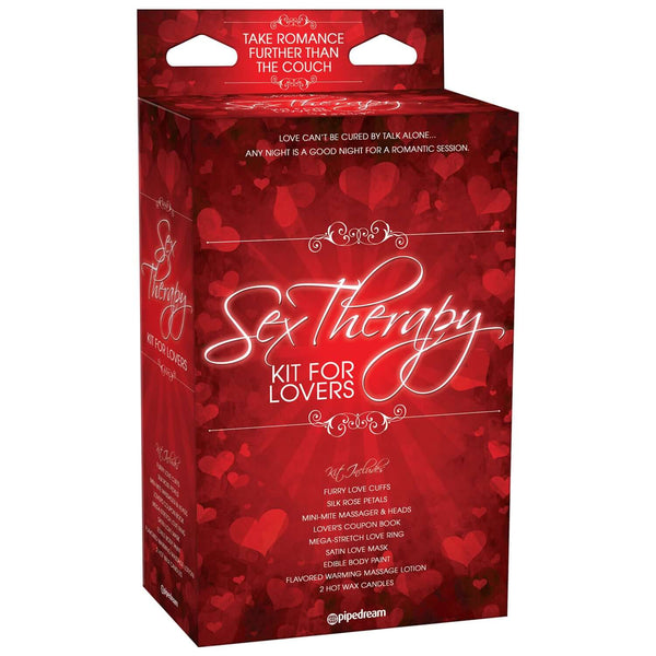 Sex Therapy Kit for Lovers - Romantic Night Essentials for Couples