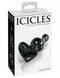 Pipedream Products Icicles # 74 Elegant Hand Blown Glass Plug Black at $29.99