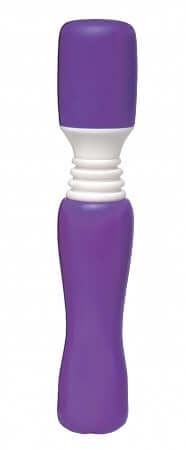 Maxi Wanachi Waterproof Massager in purple, cordless with a whisper-quiet motor, ideal for soothing vibrations and muscle relaxation