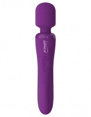 Wanachi Body Wand Recharger Purple Elite silicone massager with rechargeable motor and splash proof design