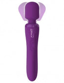 Wanachi Body Wand Recharger Purple with Elite silicone head and rechargeable motor in sleek design.