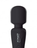 Wanachi Body Recharger black cordless rechargeable massager with elite silicone for ultimate relaxation