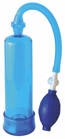 Pipedream Products Beginner's Power Penis Pump Blue at $19.99
