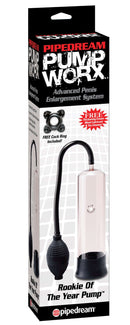 Pump Worx Rookie of the Year Pump - Advanced Penis Enlargement System with medical-style pump ball for increased size and confidence