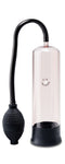Pump Worx Rookie Of The Year Pump for bigger and thicker erections, featuring a medical-style pump ball and smooth PVC opening