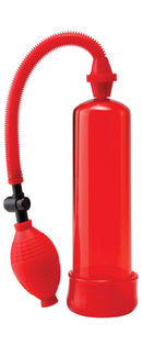 Pipedream Products Pump Worx Beginners Power Penis Pump Red at $21.99