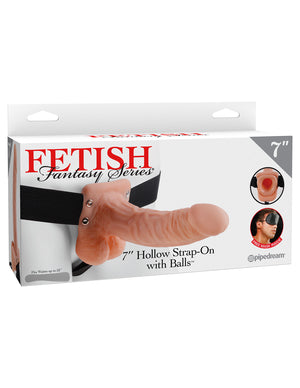 Unleash Your Confidence and Pleasure with Fetish Fantasy Series 7-Inch Hollow Strap-On