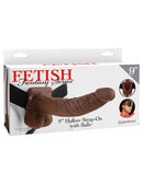 Fetish Fantasy Series 9-Inch Hollow Strap-On with Balls | Confidence, Satisfaction, and Pleasure