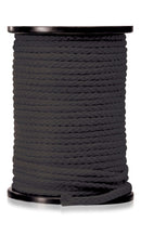 Fetish Fantasy Bondage Rope Black 200 Feet on Spool for Japanese-Style Bondage Play