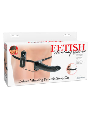 Pipedream Products Fetish Fantasy Series Deluxe Vibrating Penetrix Strap On Black at $74.99