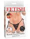 Fetish Fantasy Series Date Night Remote Control Panties Black O/S packaging showing black lace panty and remote control.