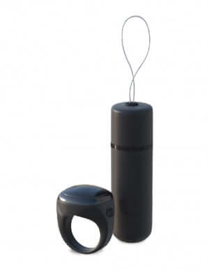Fetish Fantasy Series Date Night Remote Control Panties remote control and micro bullet in black