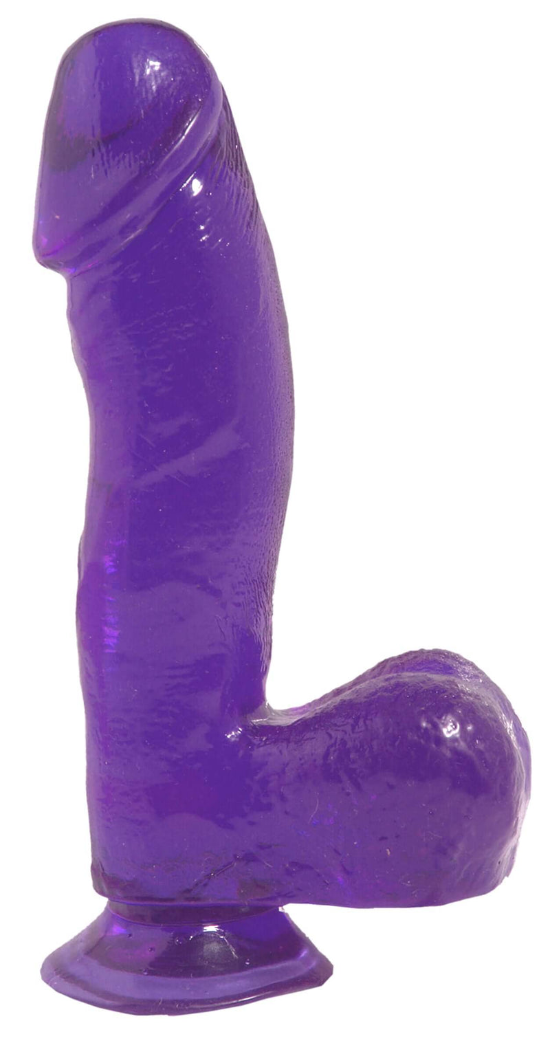 Basix Rubber Works 6.5" Ballsy Dong with suction cup