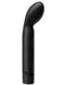 Black P-Spot Tickler Vibe with a tapered tip and curved design for precise anal stimulation and whisper quiet motor for intense vibrations.