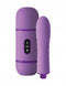 Fantasy For Her Love Thruster Purple Vibrator - ultimate pleasure companion with powerful thrusting action and smooth design.