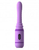 Purple Fantasy For Her Love Thruster Her Vibrator with ridged design and control panel for ultimate pleasure and control