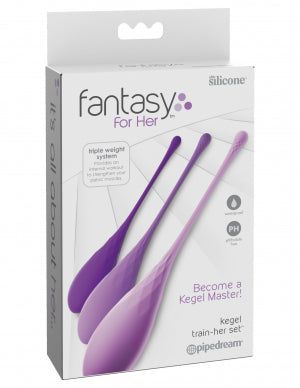Pipedream Products Fantasy For Her Kegel Train-Her Set Purple at $34.99