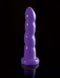 Dillio 6-inch Twister Purple Dong with suction cup base for wall fun and strap-on compatibility. Boutique friendly design by Pipedream.