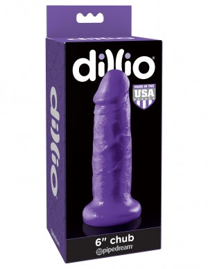 Dillio 6-Inch Chub Dildo: Boutique-Friendly Pleasure at Its Best!