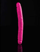 Dillio 12-inch pink double dong made from high-quality American rubber, designed for versatile and adventurous use.