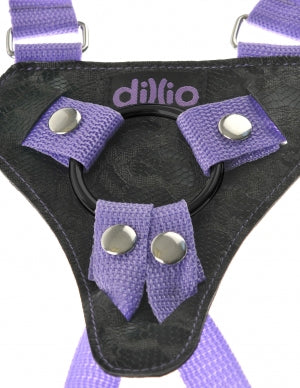 Dillio 7-Inch Strap-On Suspender Harness Set - Ultimate Style and Control