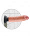 Pipedream Products King Cock 8 inches Dildo Beige Vibrating Real Deal at $44.99