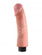 Pipedream Products King Cock 9 inches Dildo Beige Vibrating Real Deal RD at $46.99