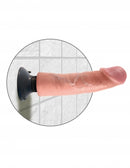 Pipedream Products King Cock 9 inches Dildo Beige Vibrating Real Deal RD at $46.99