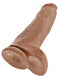 Pipedream Products Pipedreams King Cock 12 inch Realistic Dong with Balls Tan at $79.99