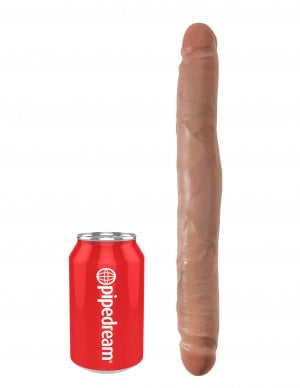 Pipedream Products King Cock 12 inches Slim Double Dildo Tan at $34.99