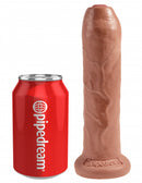 Pipedream Products King Cock 7 inches Uncut Cock Tan Dildo Real Deal RD at $39.99