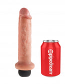 Pipedream Products King Cock 7 inches Squirting Cock Beige Dildo at $39.99