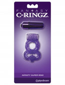 Pipedream Products Fantasy C-Ringz Infinity Vibrating Super Ring Purple at $8.99