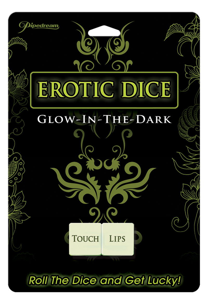 Pipedream Products Erotic Dice Glow-in-the-Dark at $4.99