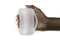 Perfect Fit Male Masturbator with Grip held in hand featuring innovative ribs and nubs pattern for ultimate pleasure experience