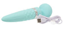 BMS Enterprises Pillow Talk Sultry Rotating Wand Teal from BMS Enterprise at $79.99