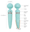 BMS Enterprises Pillow Talk Sultry Rotating Wand Teal from BMS Enterprise at $79.99